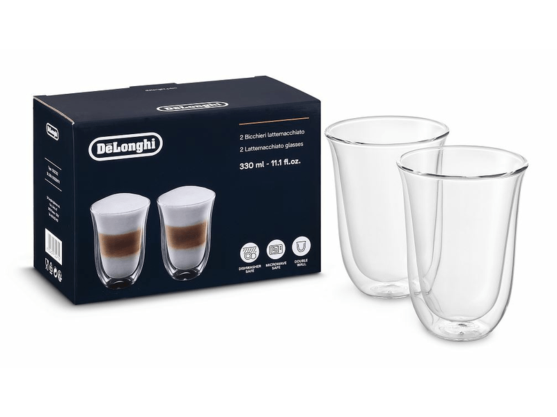 Lattemacchiato duplafalu pohár 220ml 2db