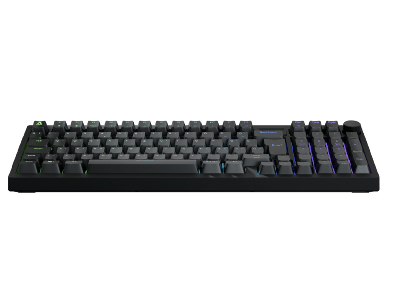 Avax GM03R PRO Gasket RGB tri-mode mechanikus billentyűzet, piros switch