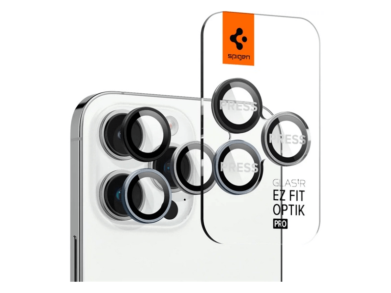 Spigen AGL06914 iPhone 16 Pro kameravédő üveg, 2db