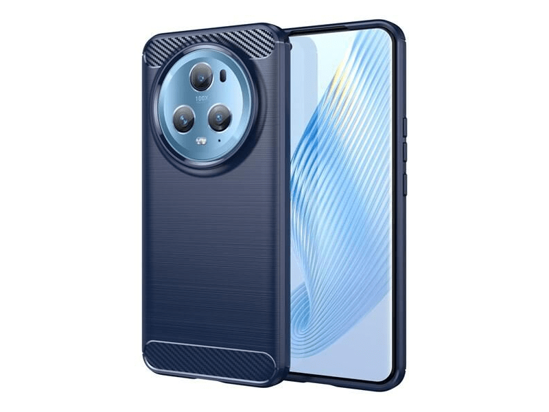 Gigapack Honor Magic5 Pro 5G Szilikon telefonvédő tok, sötétkék (GP-139470)