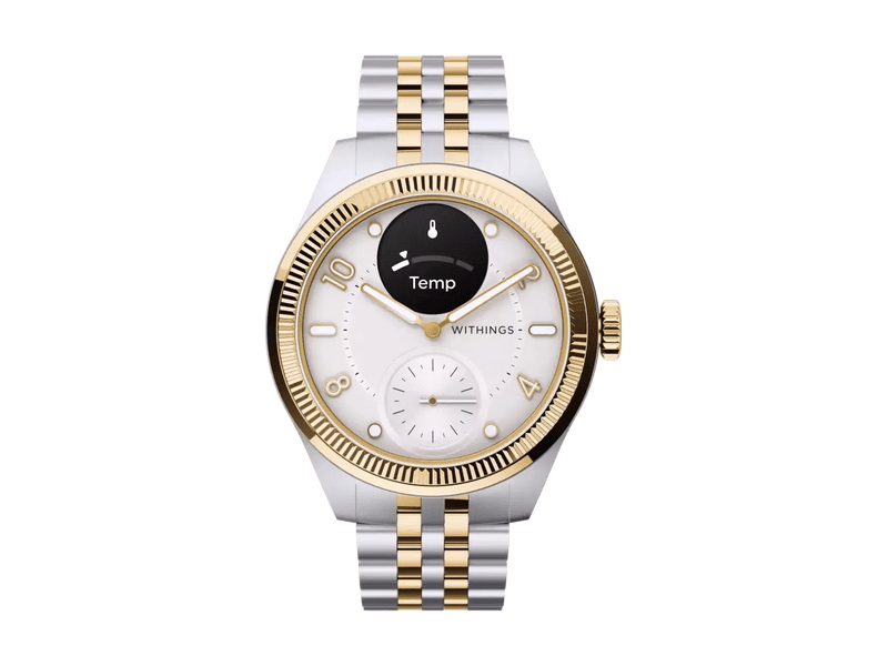 Withings ScanWatch Nova Brilliant Okosóra, arany, 39 mm (HWA10 M11)