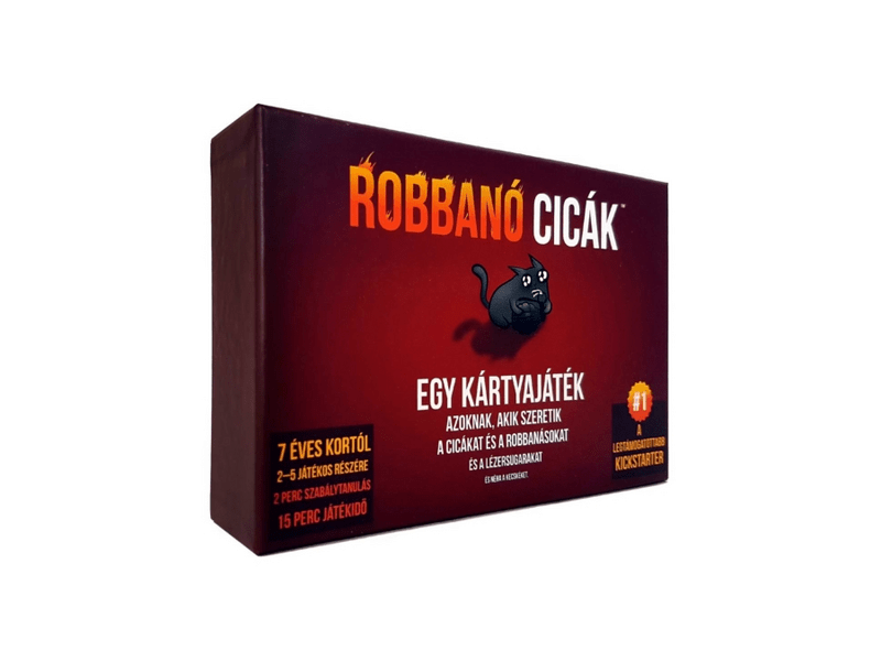 Robbanó cicák kártyajáték (34566)