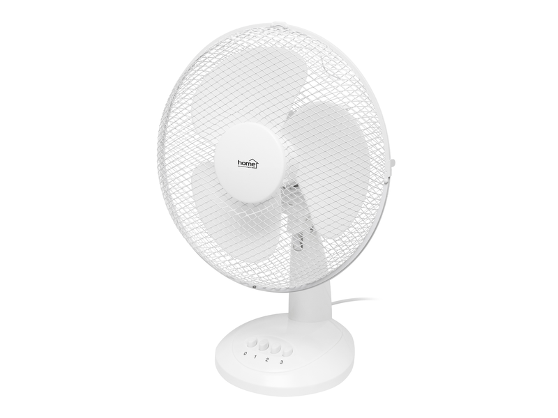 Asztali ventilátor, 30cm, 40 W, fehér