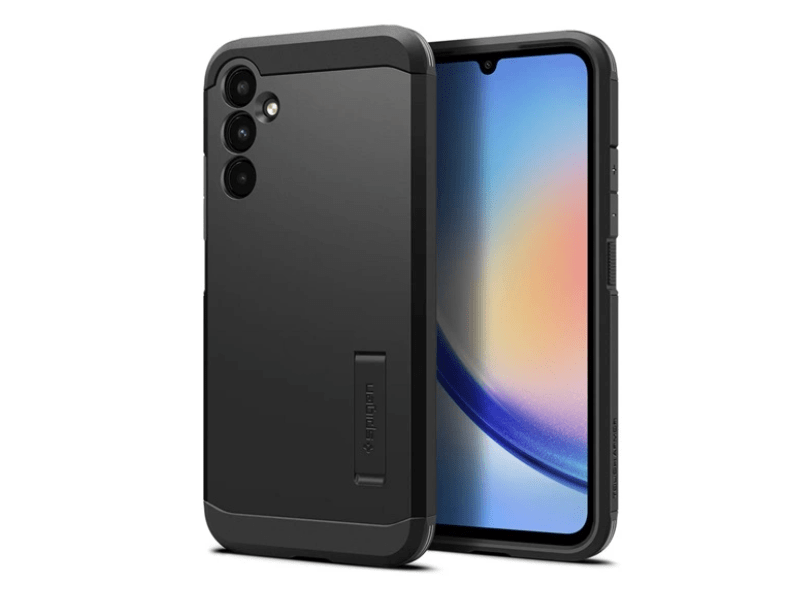 Spigen Samsung Galaxy A34 5G (SM-A346) Mobiltelefon tok, fekete (ACS05882)