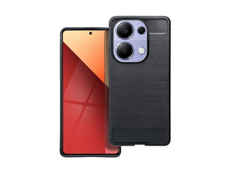 Gigapack Poco M6 Pro LTE Szilikon telefonvédő tok, fekete (GP-157173)