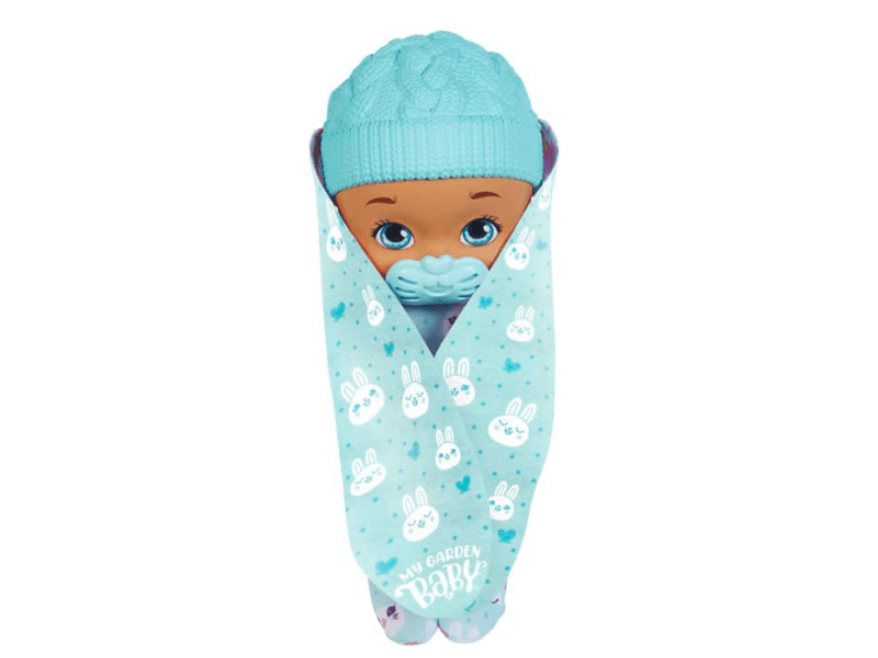 Mattel HGC09 My garden édi-bédi ölelnivaló kék nyuszi baba