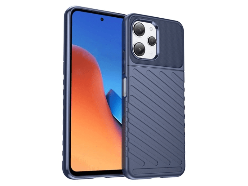 Gigapack Xiaomi Redmi 12 Szilikon tok, sötétkék (GP-144267)