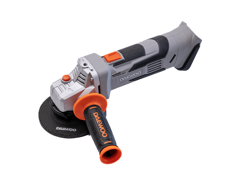 Daewoo DALAG18-125-1 Akkumulátoros sarokcsiszoló, akku és töltő nélkül