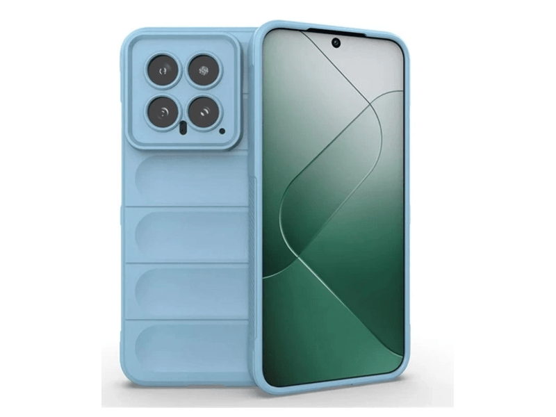 Gigapack Xiaomi 14 Szilikon tok, világoskék (GP-155491)