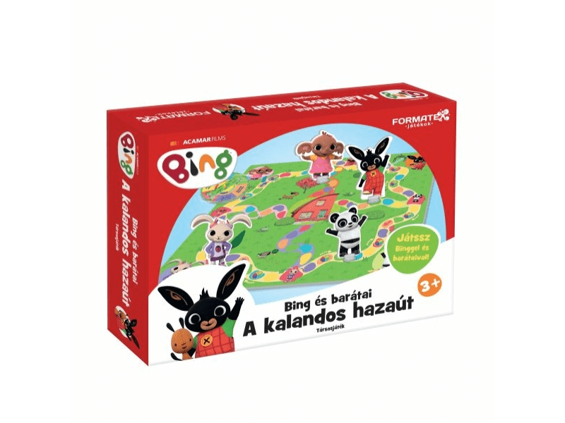 Bing és barátai: A kalandos hazaút társasjáték (85000)