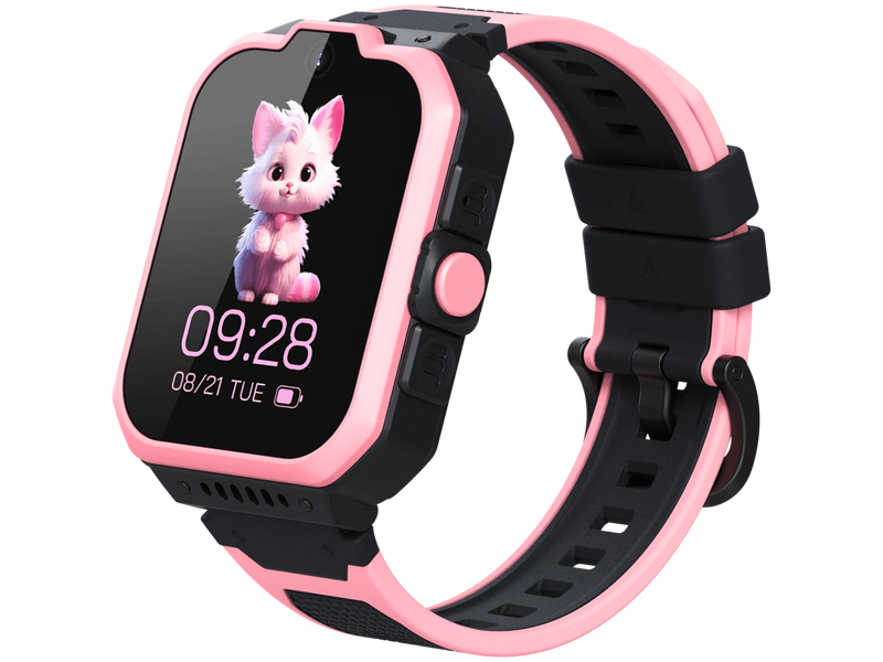 ZTE Watch K1 Pro gyerek okosóra 4G/GPS, rózsaszín (EW2301)