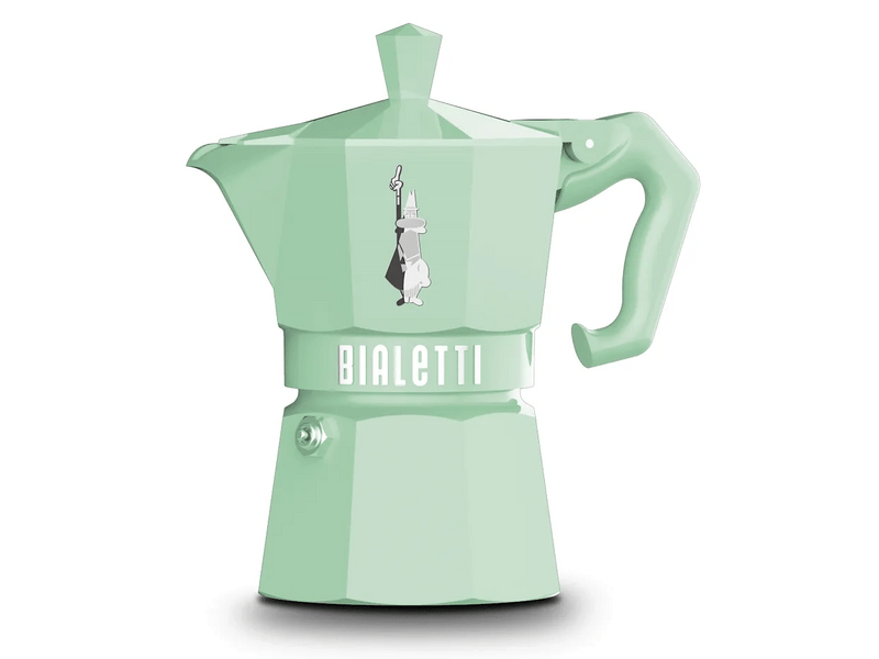 Bialetti Moka Exclusive kotyogós kávéfőző, 3 adag, zöld (9057)