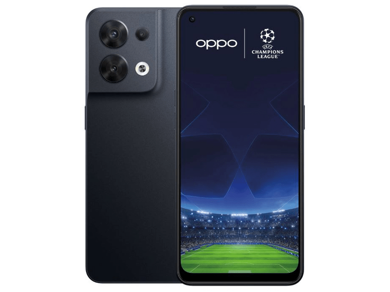 Oppo Reno8 256/8GB Okostelefon, Fekete