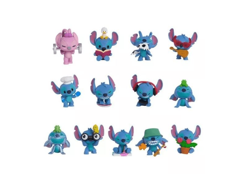 Stitch: Mini meglepetés figura ananász formájú kapszulában - 4. széria