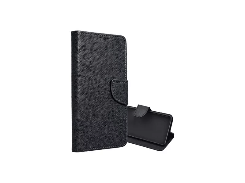 Gigapack Xiaomi Redmi Note 8T Bőr hatású flip tok, fekete (GP-151687)