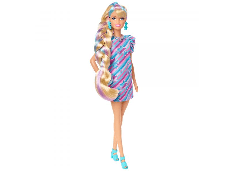 Barbie: Totally Hair baba - Csillag (HCM88)