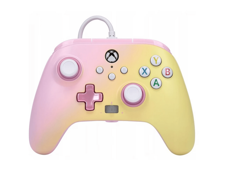 PowerA Xbox Series X|S Enhanced kontroller, Pink Lemonade (XBGP0003-01)