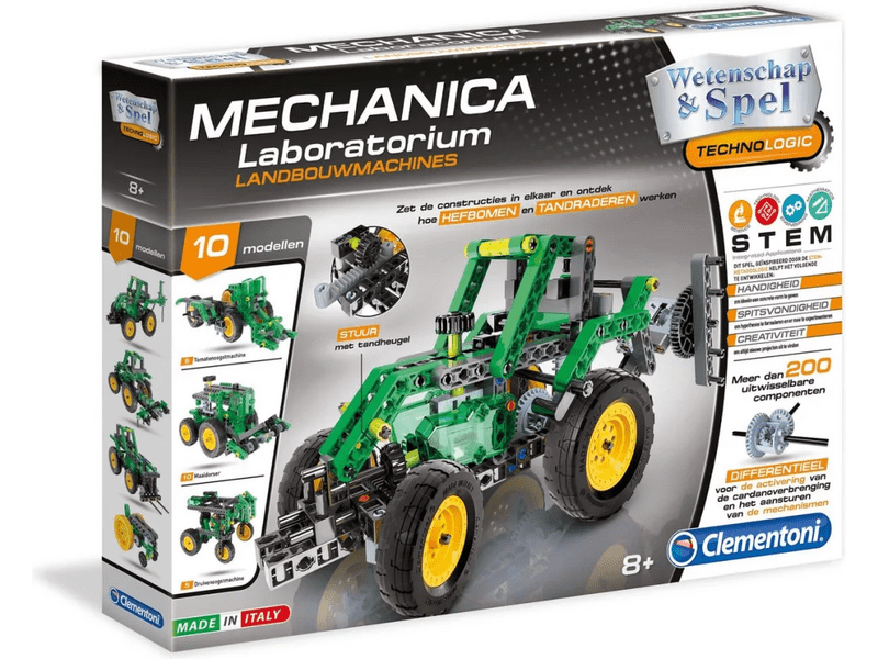 Mechanikus Labor: Mezőgazdasági gépek építőjáték (60951)