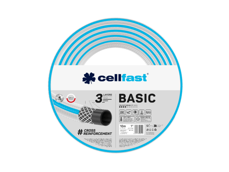Cellfast Basic 3 rétegű locsolótömlő 1