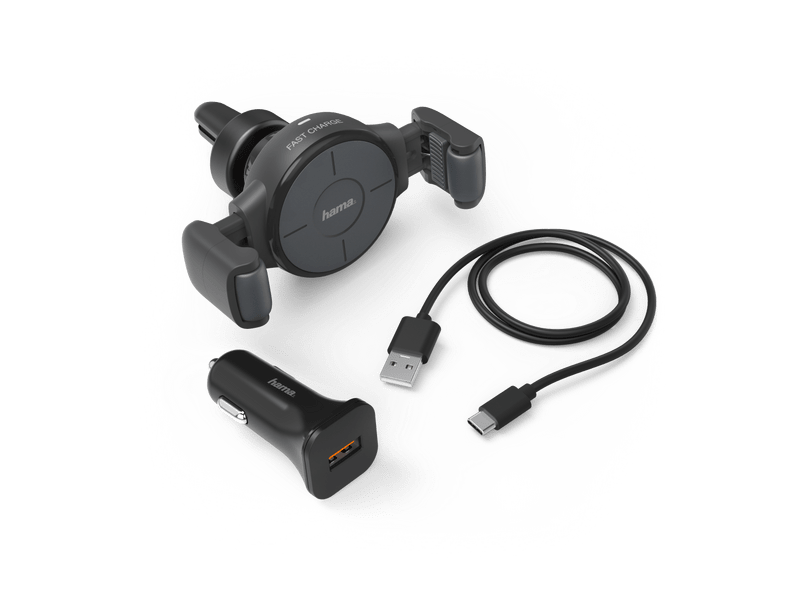 Hama 201677 Mobiltartó, vezeték nélküli töltő funkcióval