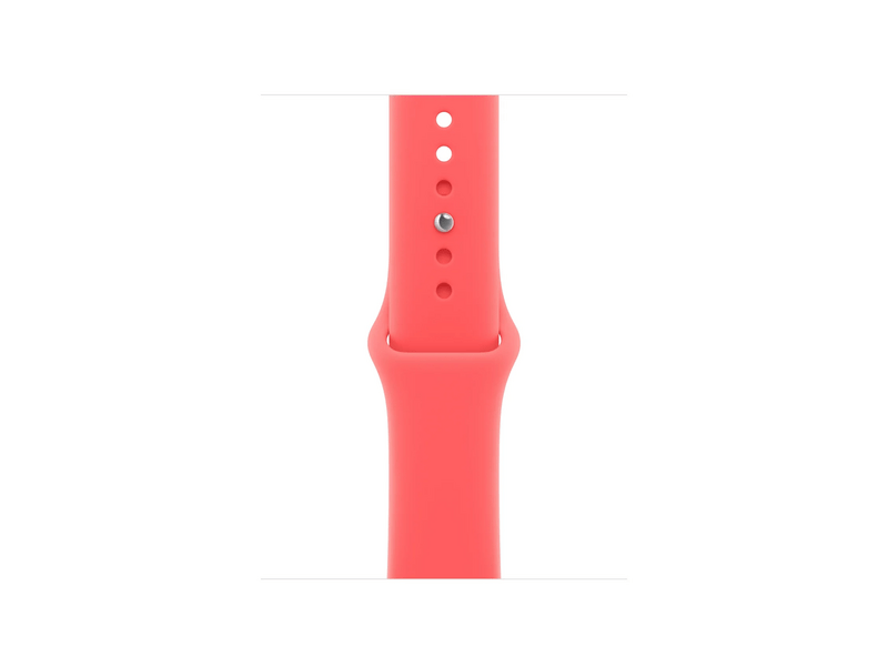 Apple Watch 42 mm-es élénk guava sportszíj – S/M (MHYA4ZM/A)