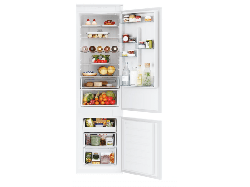 Candy CCUBT5519EW Beépíthető kombinált hűtőszekrény