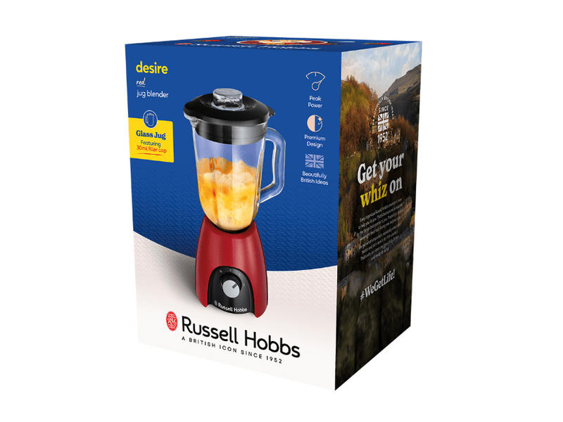 Russel Hobbs Desire turmixgép 850W, piros (27120-56)