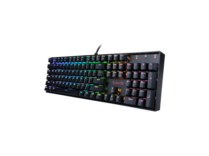 Redragon Mitra RGB Gaming Billentyűzet (K551RGB-1_BROWN_HU)
