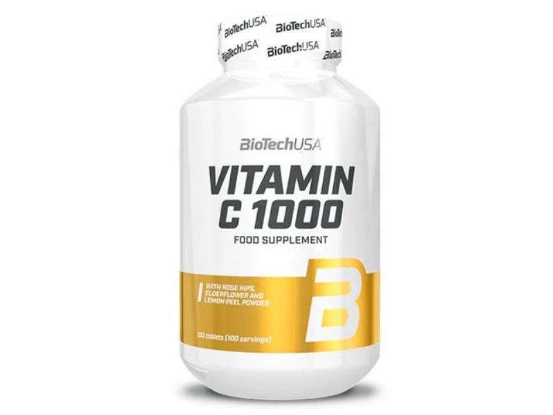 BioTechUSA Vitamin C 1000 Bioflavonoids - 100 tabletta