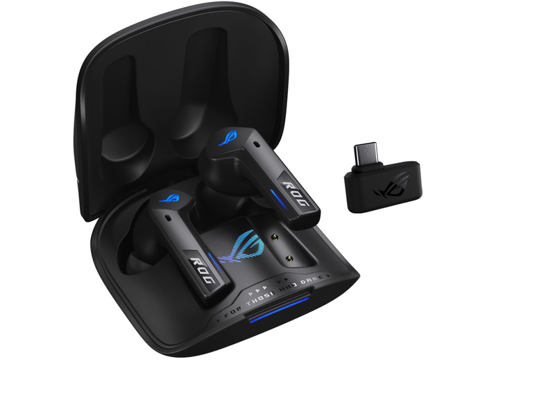 Asus ROG Cetra True Wireless SpeedNova Fülhallgató, fekete