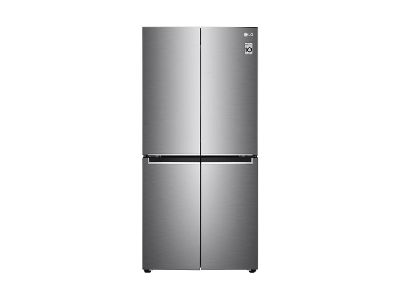 LG GMB844PZFG Alulfagyasztós 4-ajtós hűtőszekrény, 530L, Ezüst
