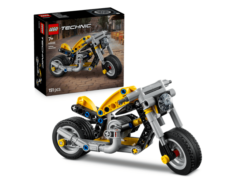 LEGO® Technic Sárga motorkerékpár (42225)