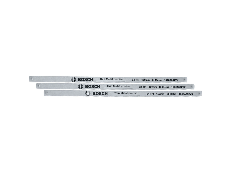 Bosch Fűrészlap, 3 db, 150 mm (1600A032UL)