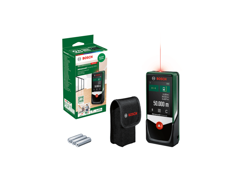 Bosch AdvancedDistance 50C Digitális lézeres távolságmérő (0603672202)