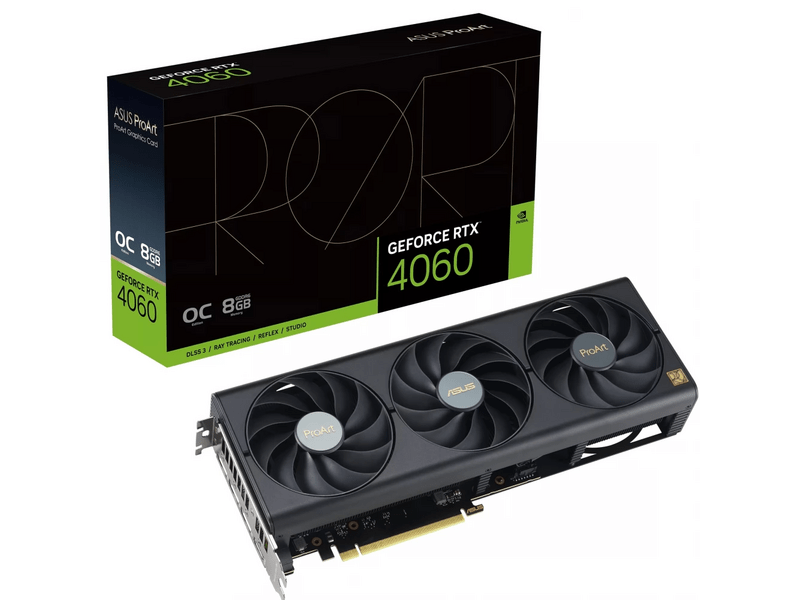Asus ProArt GeForce RTX™ 4060 OC 8GB GDDR6 Videokártya