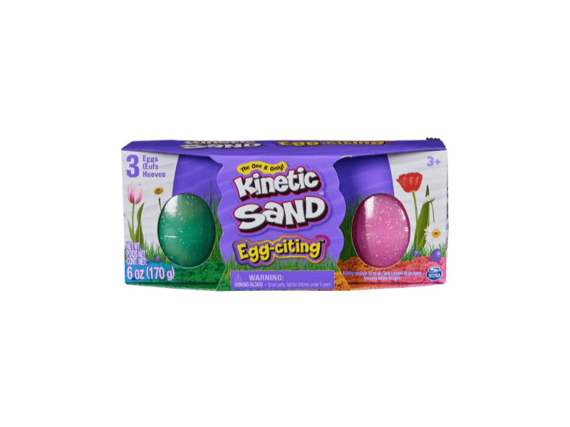 Kinetic Sand - Homoktojás 3-as csomag