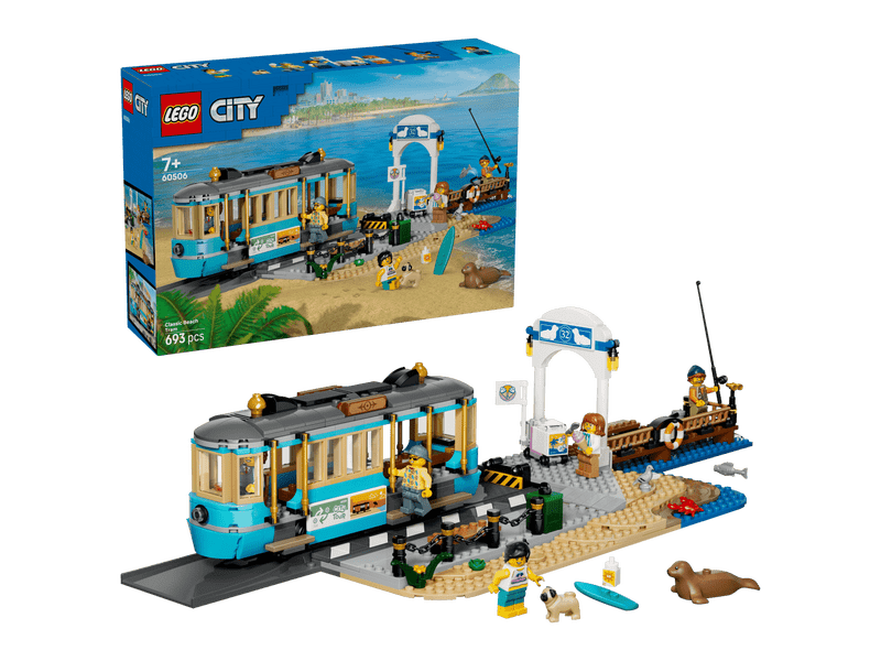 LEGO® City Klasszikus tengerparti villamos (60506)