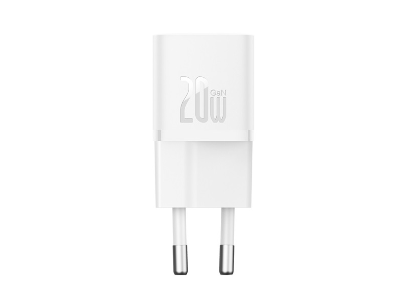 Baseus GaN5 Mini hálózati gyorstöltő, fehér (CCGN050102)