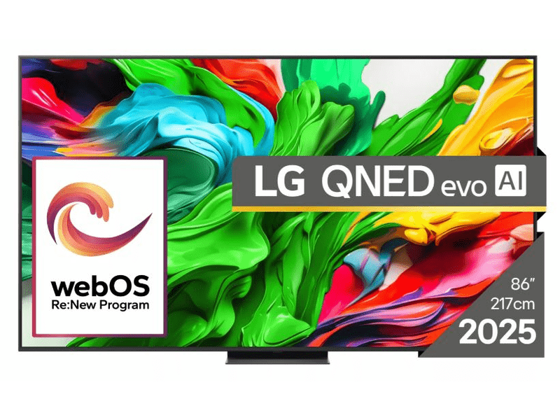 QNED evo MiniLED Smart TV, 4K UHD, webOS