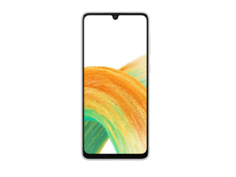 Samsung Galaxy A33 128/6GB 5G Okostelefon, Király fehér