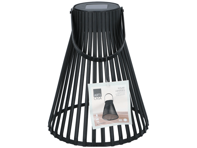 Arti Casa Solar Akasztható kerti lámpa, fekete