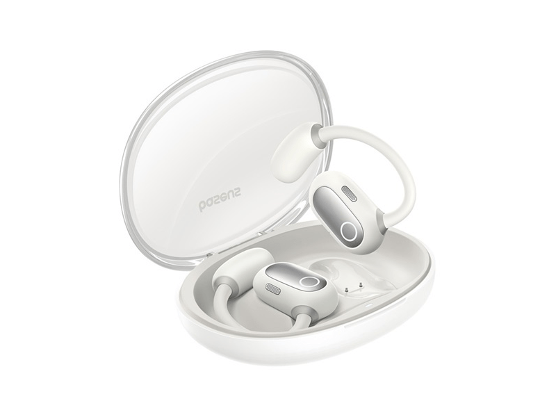 Baseus Eli Sport 1 Open-Ear TWS fülhallgató, fehér (A0006440022100)