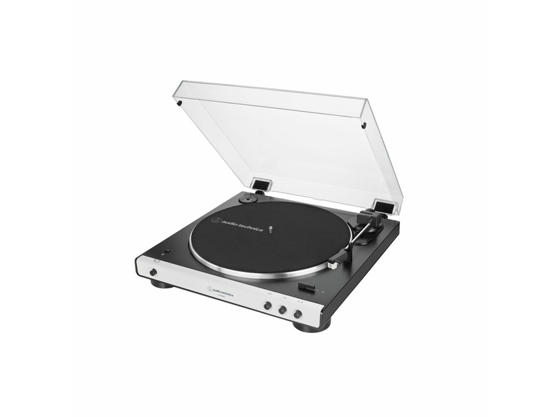 Audio-Technika AT-LP60XBTWH automatikus, vezetéknélküli, szíjhajtású lemezjátszó, fehér