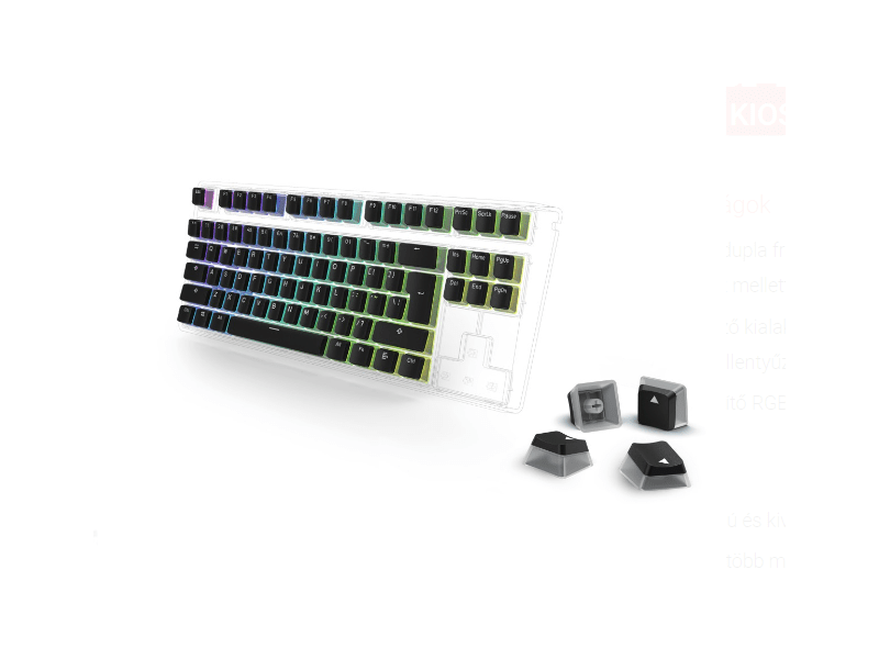 URAGE DOUBLESHOT KEYCAP SET US/UK