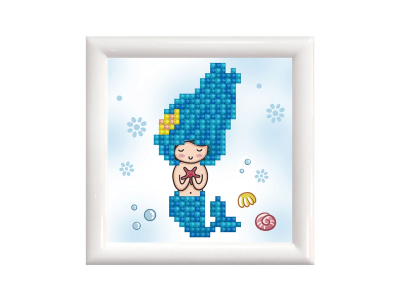 Diamond Dotz kezdő készlet gyémántfestő kép kerettel, hableány (DD1.028F)