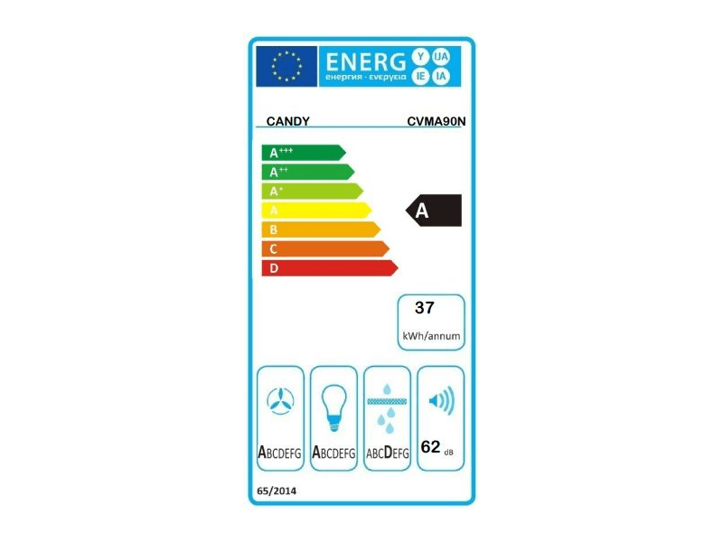Candy Décor CVMA90N Kürtős páraelszívó