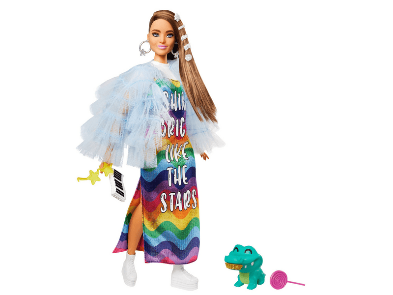 Barbie Fashionistica: Ekstravagantna lutka (GYJ78)