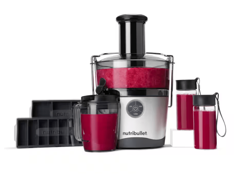 nutribullet® Juicer Pro Gyümölcscentrifuga, szürke (NBJ200G)