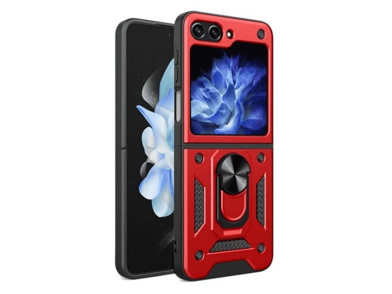 Gigapack Samsung Galaxy Z Flip 6 5G Defender szilikon telefonvédő, piros (GP-159206)