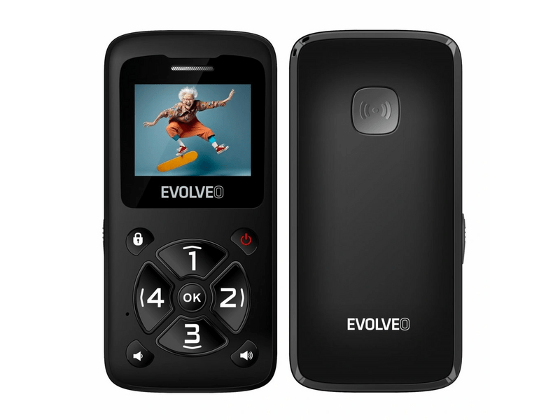 Evolveo EasyPhone ID Mobiltelefon időseknek